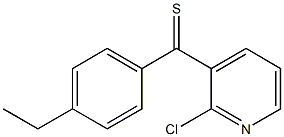 2-CHLORO-3-(4-ETHYLTHIOBENZOYL)PYRIDINE