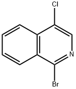 1-BROMO-4-CHLOROISOQUINOLINE Structure