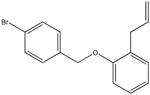 2-ALLYLPHENYL-(4-BROMOBENZYL)ETHER Structure