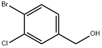 4-ブロモ-3-クロロベンジルアルコール 化學(xué)構(gòu)造式