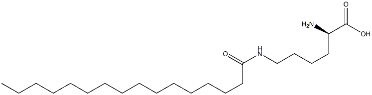 H-D-LYS(PALM)-OH Structure