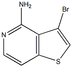 4-AMINO-3-BROMOTHIENO[3,2-C]PYRIDINE Struktur