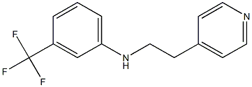 (2-PYRIDIN-4-YL-ETHYL)-(3-TRIFLUOROMETHYL-PHENYL)-AMINE Structure