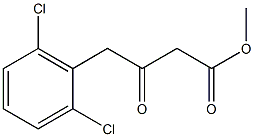 4-(2,6-DICHLORO-PHENYL)-3-OXO-BUTYRIC ACID METHYL ESTER Structure