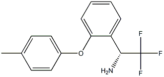 (1R)-2,2,2-TRIFLUORO-1-[2-(4-METHYLPHENOXY)PHENYL]ETHYLAMINE Struktur