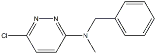 N-芐基-6-氯-N-甲基噠嗪-3-胺 結(jié)構(gòu)式