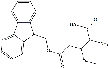 FMOC-ALLO-O-METHYL-D-THR Struktur