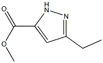 3-ETHYL-1H-PYRAZOLE-5-CARBOXYLATE METHYL ESTER Structure