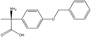 (2S)-2-AMINO-2-[4-(PHENYLMETHOXY)PHENYL]PROPANOIC ACID Struktur