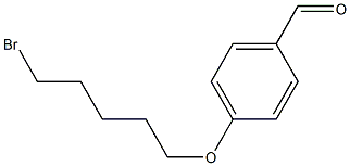 4-(5-BROMO-PENTYLOXY)-BENZALDEHYDE Struktur
