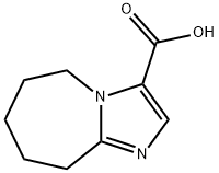 6,7,8,9-TETRAHYDRO-5H-IMIDAZO[1,2-A]AZEPINE-3-CARBOXYLIC ACID Struktur