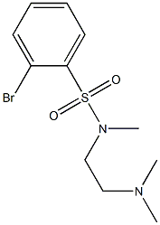 2-BROMO-N-((DIMETHYLAMINO)ETHYL)-N-METHYLBENZENESULFONAMIDE