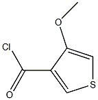 4-METHOXYTHIOPHENE-3-CARBONYL CHLORIDE Structure