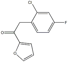 2-(2-CHLORO-4-FLUOROPHENYL)-1-(2-FURYL)ETHAN-1-ONE