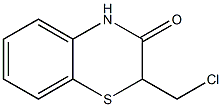 2-(CHLOROMETHYL)-2H-1,4-BENZOTHIAZIN-3(4H)-ONE Struktur