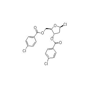 1-氯-3，5-二對氯苯甲酰氧基-2-脫氧-D-呋喃核糖