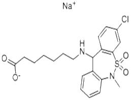 噻奈普汀鈉鹽