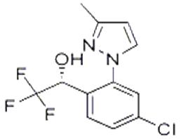 R）-1-（4-氯-2-（3-甲基吡唑-1-基）苯基）-2，2,2三氟乙醇