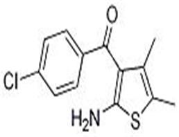 2-氨基-3-(4-氯苯甲?；?-4,5-二甲基噻吩