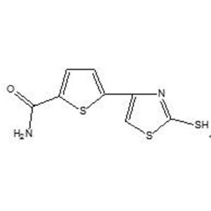 2-甲酰胺-5-(2-巰基-1,3-噻唑-4-基)-噻吩