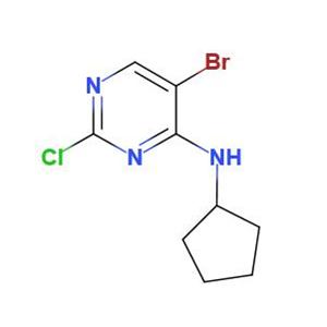 5-溴-2-氯-N-環(huán)戊基-4-嘧啶胺