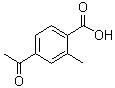 CAS 登錄號：55860-35-0, 4-乙?；?2-甲基苯甲酸