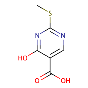 4-羥基-2-(甲硫基)嘧啶-5-羧酸