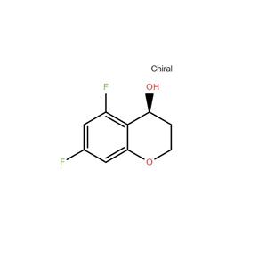 特戈拉贊中間體；(S)-5,7-二氟色滿-4-醇