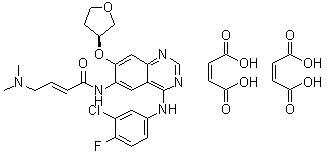 CAS 登錄號：850140-73-7, 阿法替尼二馬來酸鹽
