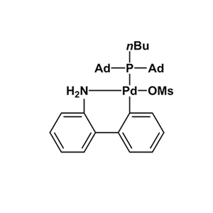 甲磺酸[正丁基二(1-金剛烷基)膦](2-氨基-1,1'-聯(lián)苯-2-基)鈀(II)