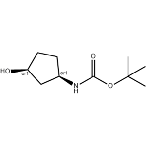 rel-((1R,3S)-3-羥基環(huán)戊基)氨基甲酸叔丁酯