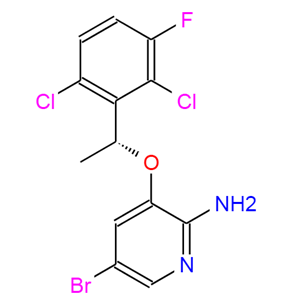 [5-溴-3-[(1R)-(2,6-二氯-3-氟苯基)乙氧基]吡啶-2-基]胺 7級(jí)