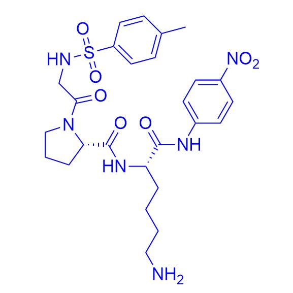 N-p-Tosyl-Gly-Pro-Lys-pNA (acetate) 88793-79-7.png N-p-Tosyl-Gly-Pro-Lys-pNA (acetate) 88793-79-7.png