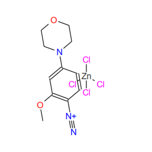 2-甲氧基-4-（N-嗎啉基）-苯重氮四氯化鋅鹽