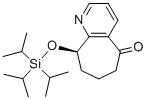 CAS 登錄號(hào)：1190363-45-1, (R)-9-(三異丙基硅烷基氧基)-6,7,8,9-四氫-5H-環(huán)庚三烯并[b]吡啶-5-酮