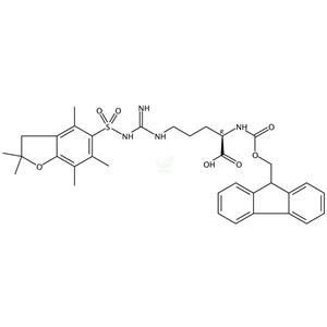 Nα-Fmoc-Nω-Pbf-D-精氨酸  CAS號(hào)：187618-60-6