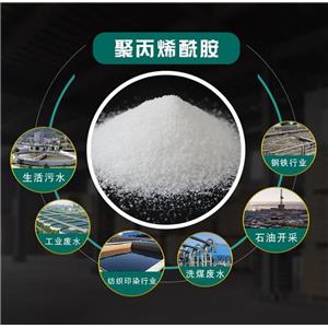 專注水質(zhì)處理，酰聚丙烯酰胺，絮凝沉淀速度快胺pam混凝劑
