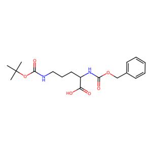 aladdin 阿拉丁 Z346452 N-芐氧羰基-N'-叔丁氧羰基-L-鳥氨酸 7733-29-1 98%