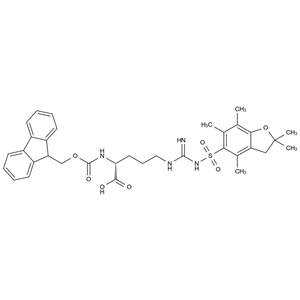 CATO_Nα-Fmoc-Nω-Pbf-D-精氨酸_187618-60-6_97%