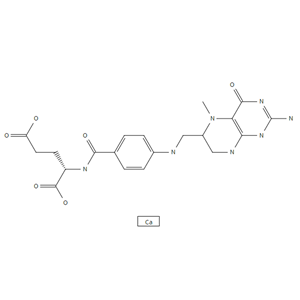 (6S)-L-5-甲基四氫葉酸鈣；99.98%左旋葉酸鈣，天然葉酸補(bǔ)充劑