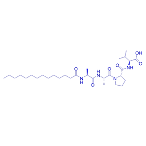 抑制金屬蛋白酶多肽{Myristoyl-Ala}-APV/1616261-46-1/Myristoyl tetrapeptide Ala-Ala-Pro-Val