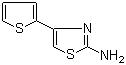 CAS 登錄號(hào)：28989-50-6, 2-(2-氨基-4-噻唑基)噻吩