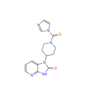 1,3-二氫-1-[1-(1H-咪唑-1-基羰基)-4-哌啶基]-2H-咪唑并[4,5-b]吡啶-2-酮