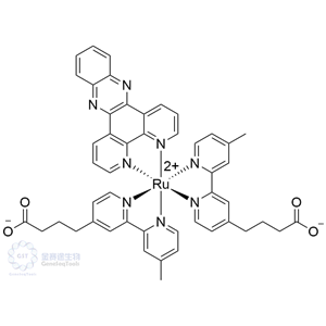 1800337-15-8 | (4-Methyl-4'-carboxypropyl-2,2'-bipyridyl) (dipyrido [3,2-a: 2', 3'-c] phenazine) ruthenium (II)