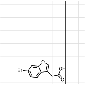 2-(6-溴苯并呋喃-3-基)乙酸