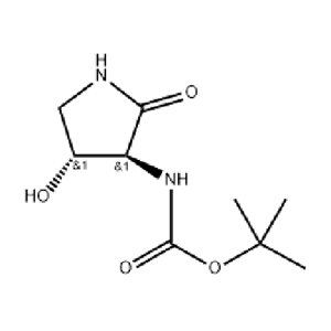 ((3S,4R)-4-羥基-2-氧代吡咯烷-3-基)氨基甲酸叔丁酯