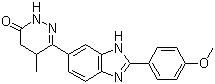 CAS 登錄號：74150-27-9, 匹莫苯, 匹莫苯丹, 6-[2-(4-甲氧基苯基)-1H-苯并咪唑-5-基]-5-甲基-4,5-二氫-3(2H)-噠嗪酮