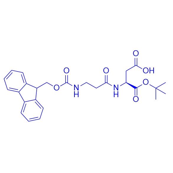 Fmoc-β-Ala-Asp(OtBu)-OH 2171260-96-9.png Fmoc-β-Ala-Asp(OtBu)-OH 2171260-96-9.png