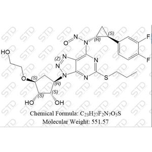 替格瑞洛雜質(zhì)168 (N-亞硝基替格瑞洛)