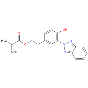 2-(2′-羥基-5′-甲基丙烯氧乙基苯基)-2H-苯并三唑